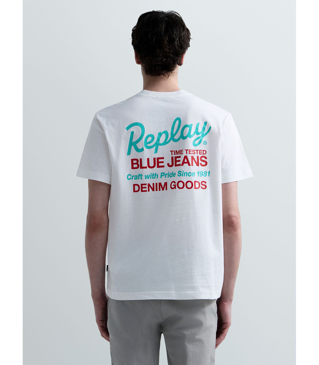 ベーシックジャージーヘリテイジプリント Tシャツ 詳細画像 ホワイト 3